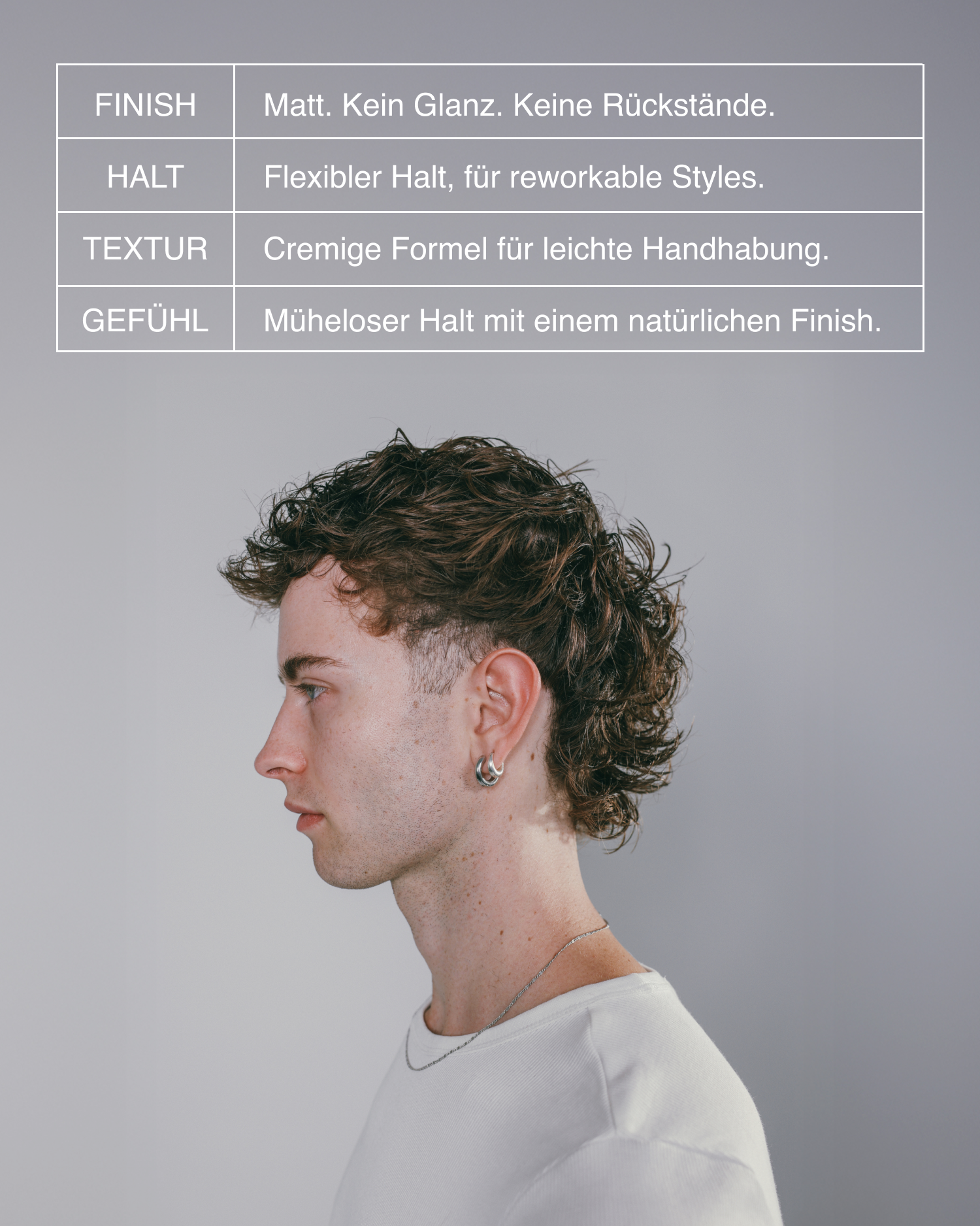 Haarwachs Gentle Matt